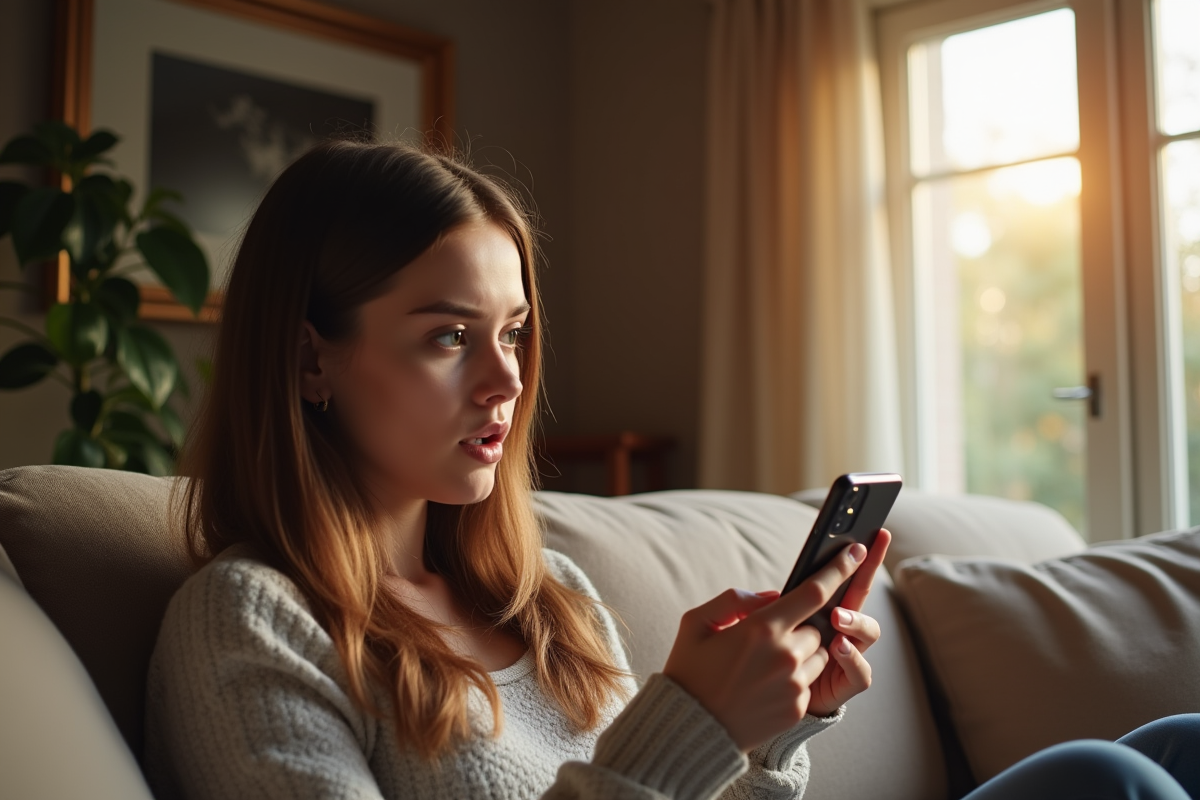 smartphone publicité